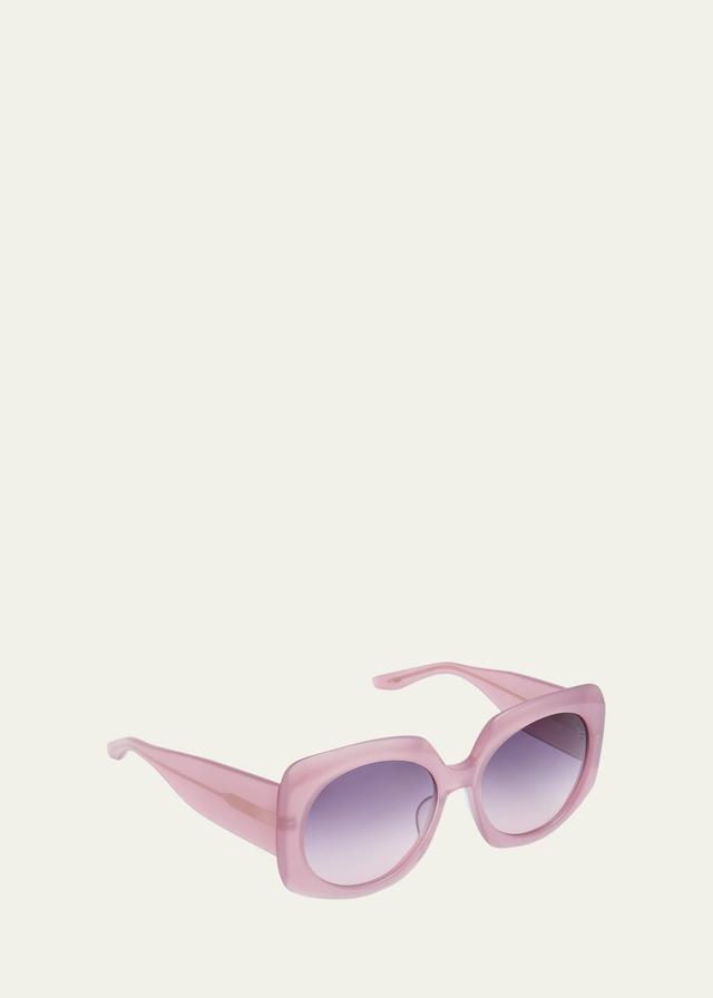 Womens Barton Perreira x Sarah Hoover Delia 57MM Hexagonal Sunglasses Product Image