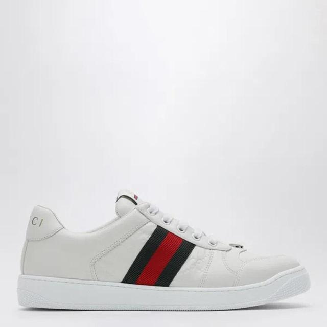 GUCCI White Screener Low Sneaker Product Image