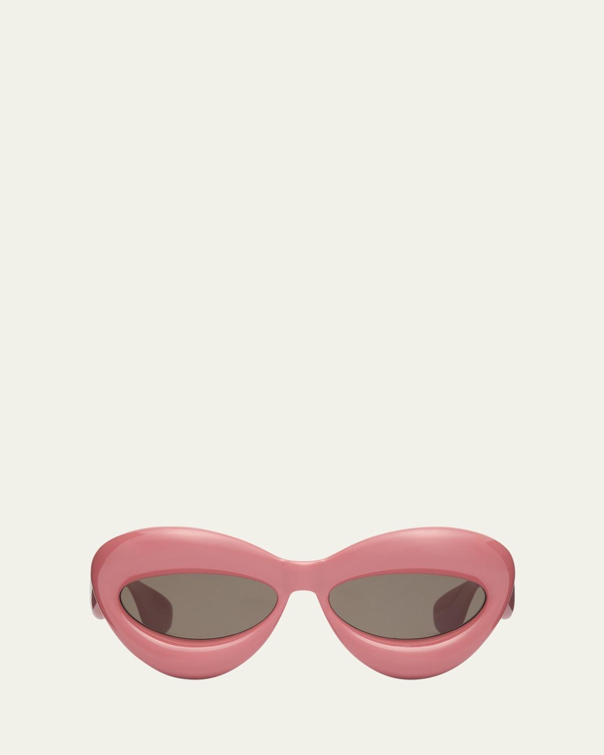 Loewe - Inflated Cat-Eye Acetate Sunglasses OS - Moda Operandi Product Image