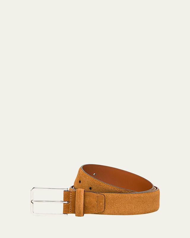 Mens Suede Belt, 35mm Product Image