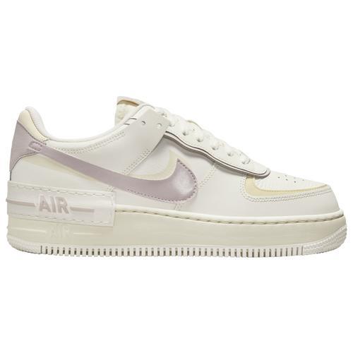 Nike Womens Nike Air Force 1 Shadow - Womens Basketball Shoes White/Purple Product Image