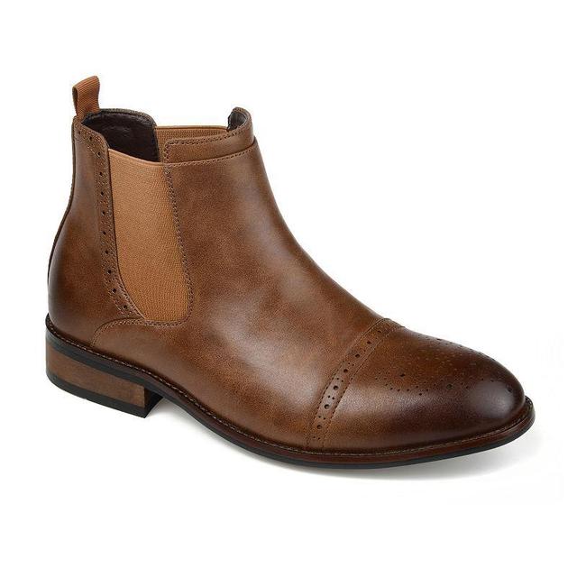 Vance Co. Garrett Cap Toe Chelsea Boot Men's Shoes Product Image