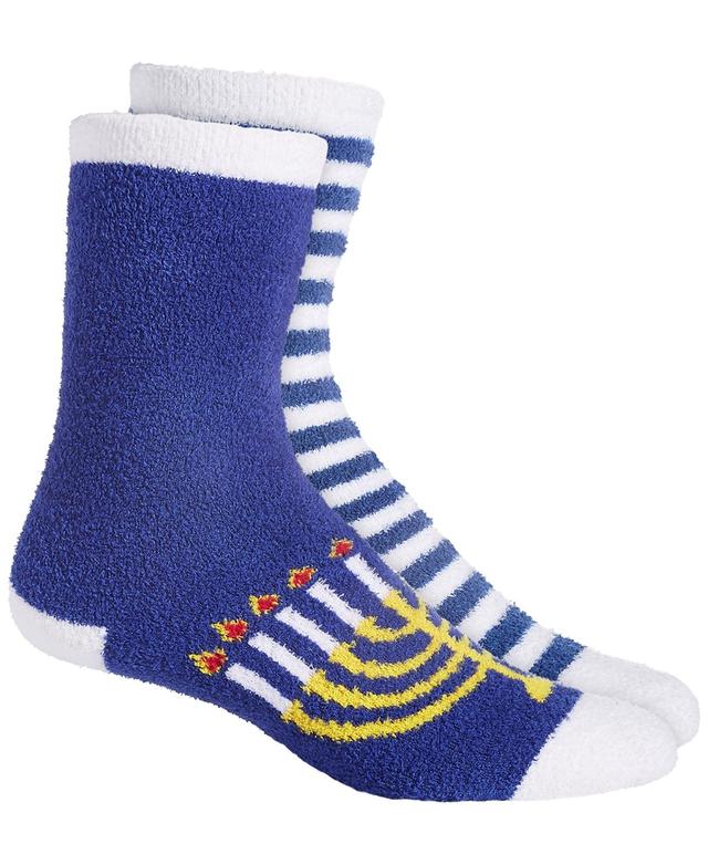 Charter Club Womens 2-Pack Holiday Fuzzy Butter Socks Product Image