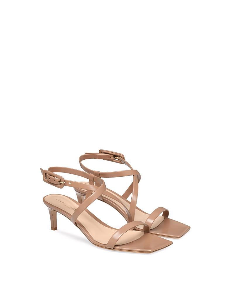 Gianvito Rossi Womens Lindsay Square Toe Sandals Product Image