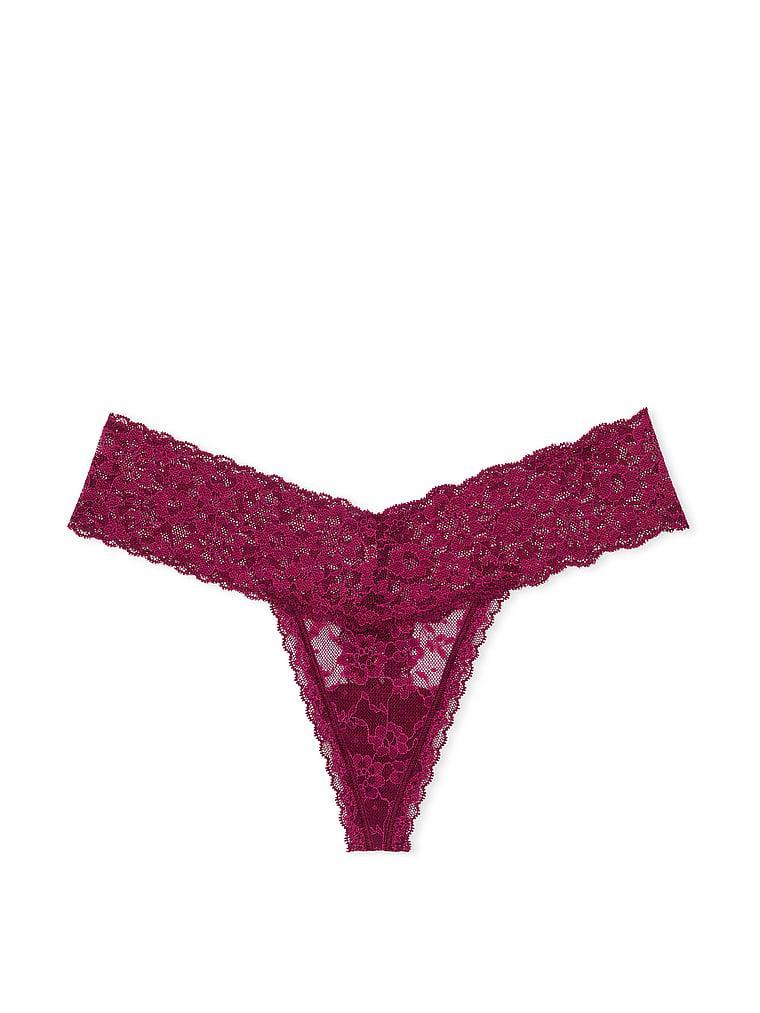 Lace Thong Panty Product Image