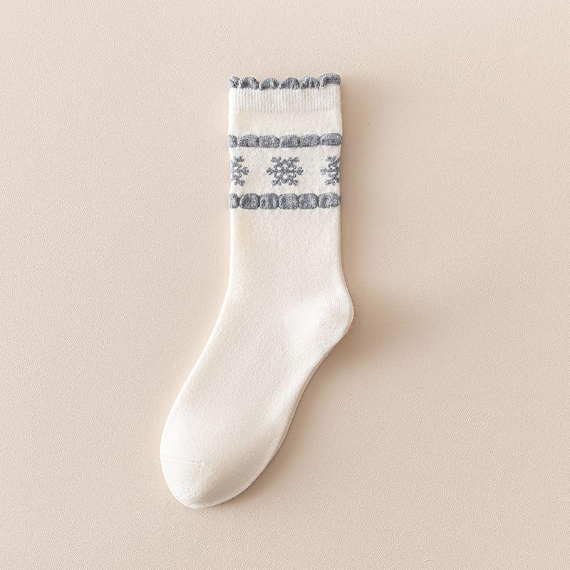 Bow Print Socks Product Image