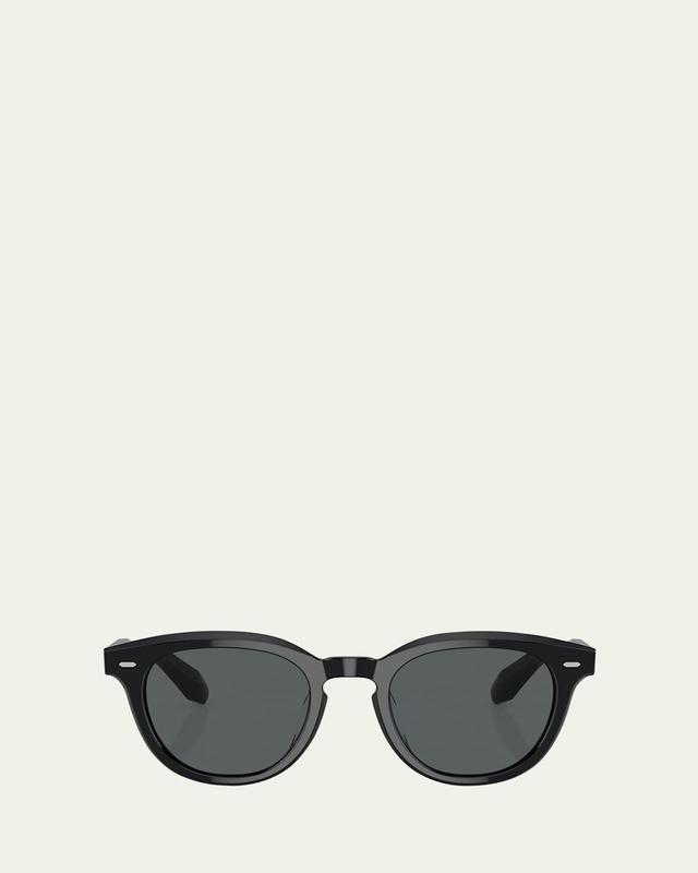 Mens N.05 48MM Rounded Square Sunglasses Product Image