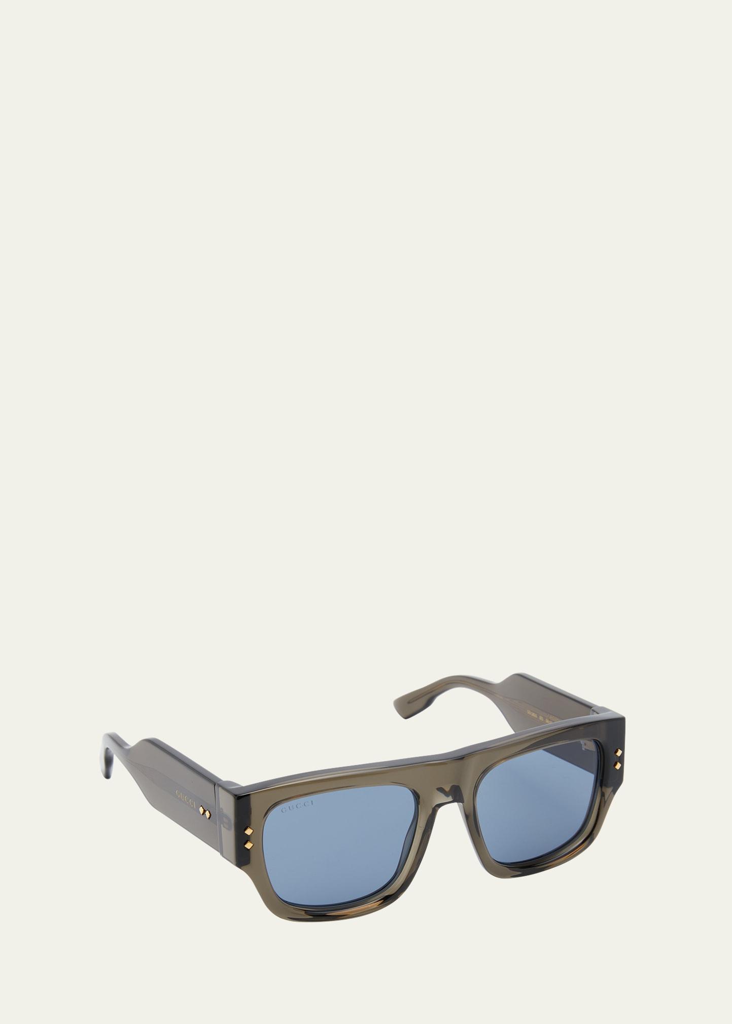 Mens Nouvelle Vague 54MM Square Acetate Sunglasses Product Image