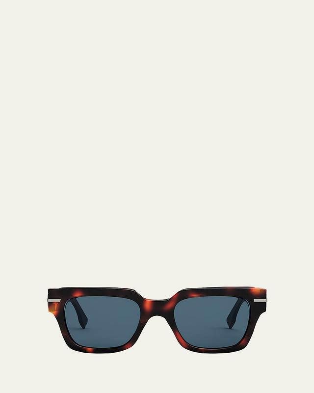 Mens Fendigraphy 51MM Rectangular Sunglasses Product Image