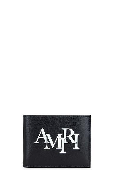 Amiri Staggered Bi-Fold Black.. Product Image