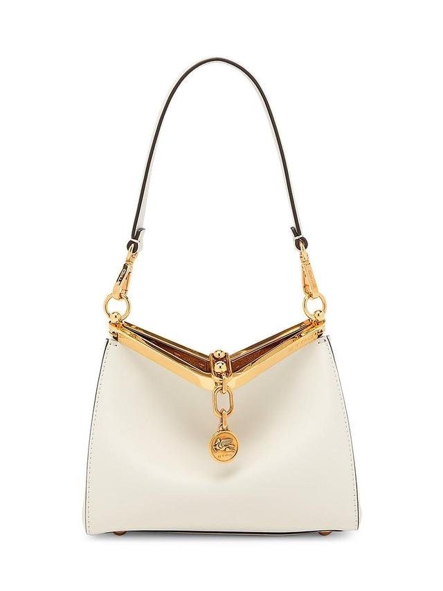 Womens Mini Vela Leather Shoulder Bag Product Image