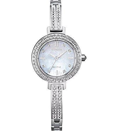 Citizen Eco Drive Silhouette Crystal Watch, 25mm Product Image