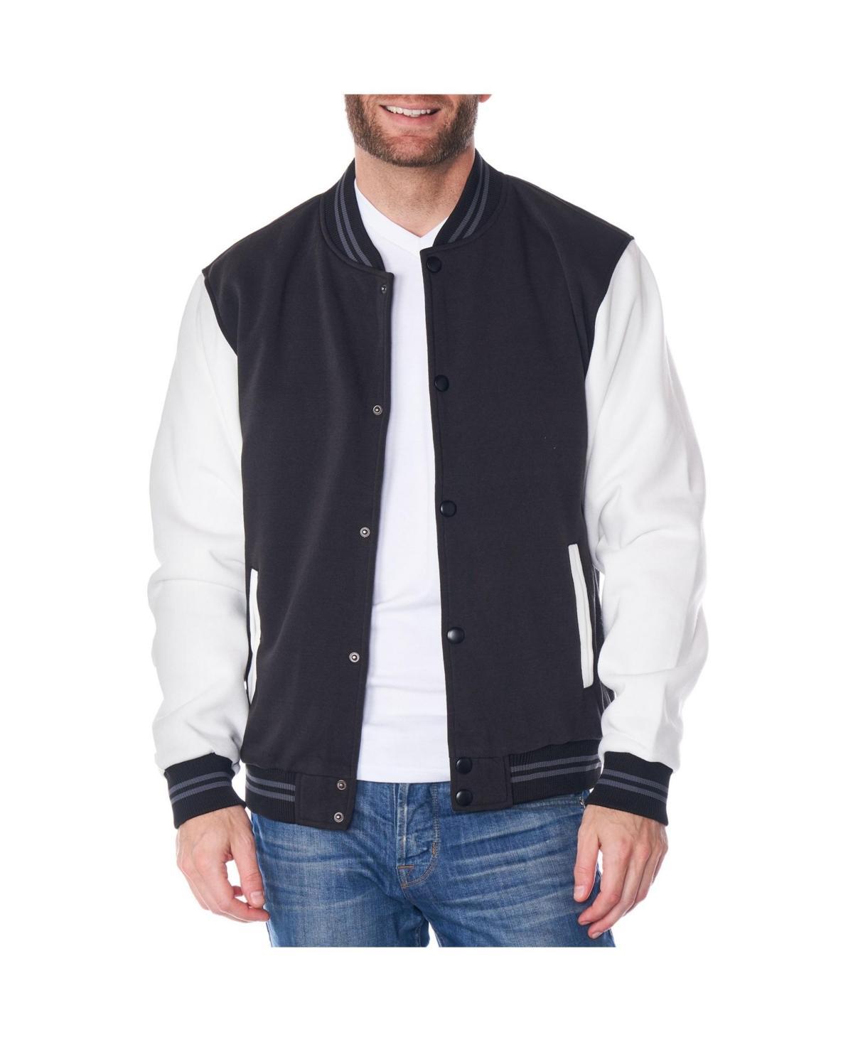 Alpine Swiss Mens Tyler Varsity Baseball Jacket Casual Letterman Bomber Jacket Product Image