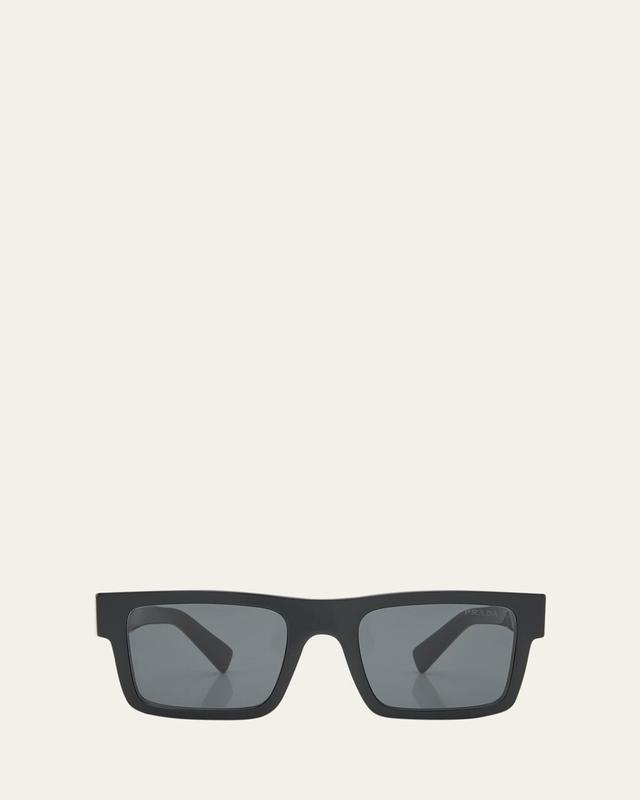 Mens Square Acetate Sunglasses Product Image