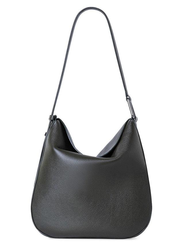 Womens Medium Anna Leather Hobo Bag Product Image