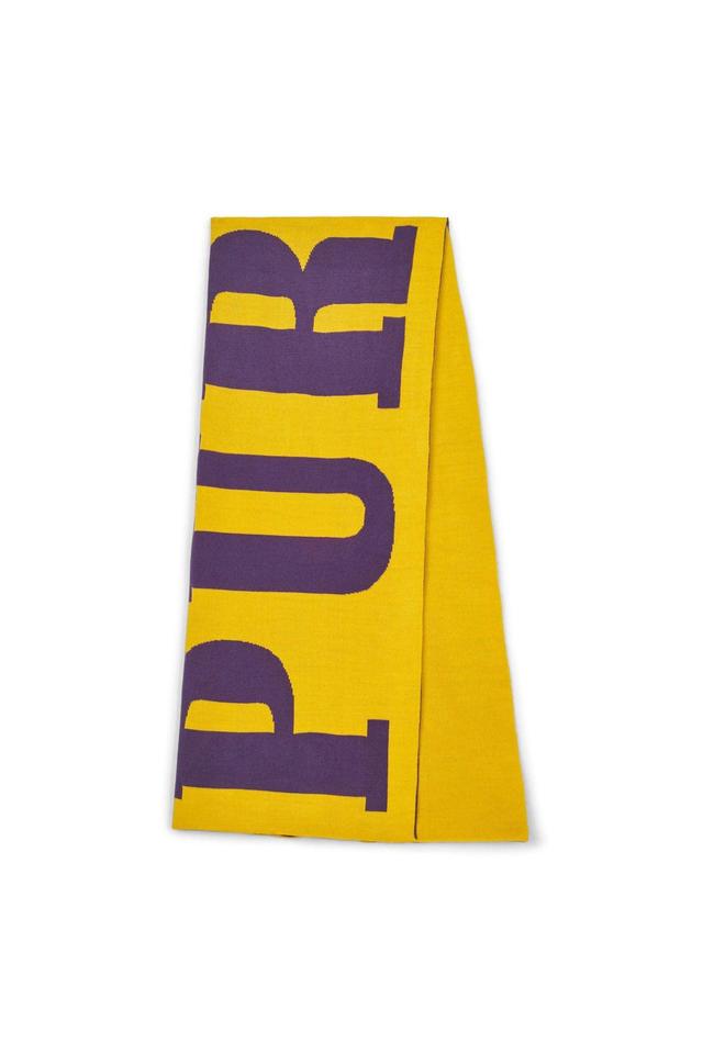 P905 SCARF - Exclusive Oversized Logo Yellow/Purple Male Product Image