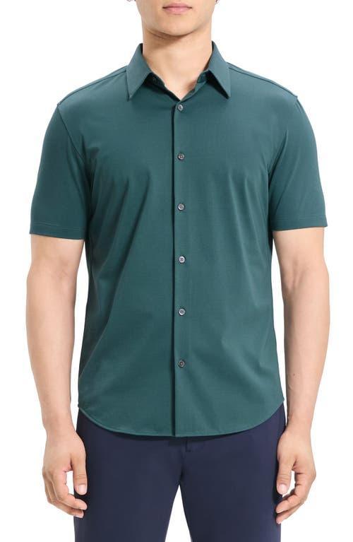 Theory Irving Short Sleeve Button-Up Shirt Product Image