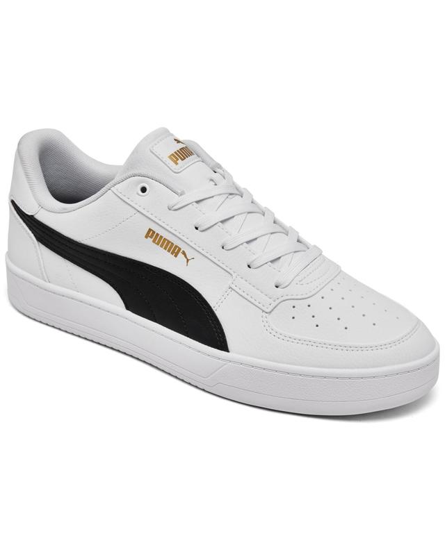 PUMA Mens PUMA Caven 2.0 - Mens Basketball Shoes White/Beige Product Image