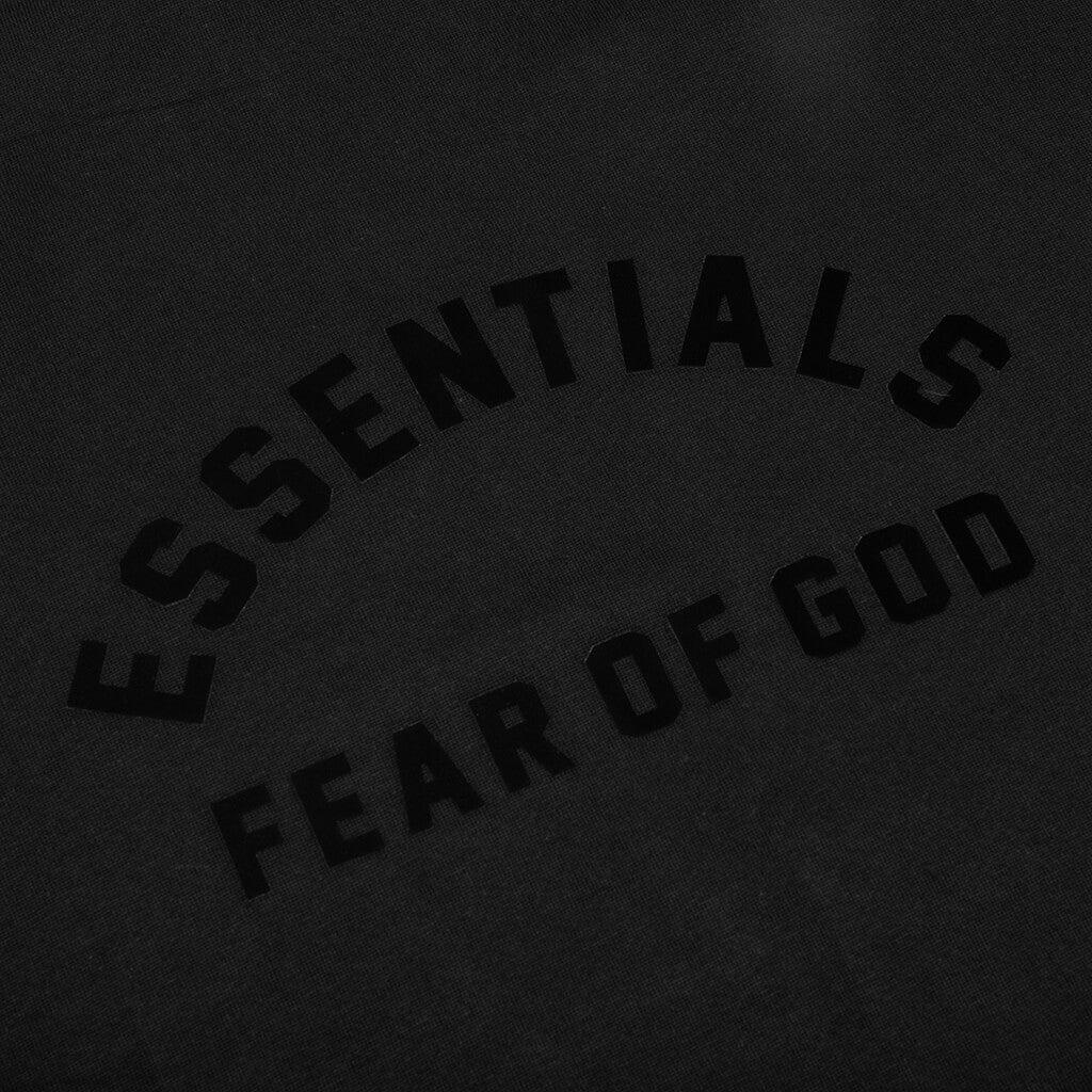 Essentials Heavy L/S Tee - Black Male Product Image