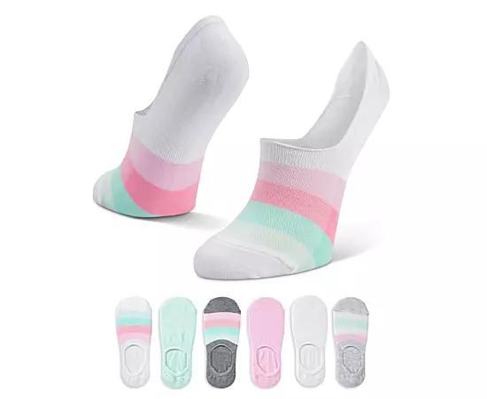 Sof Sole Womens Mesh Blocked Liner Socks 5 Pairs Product Image