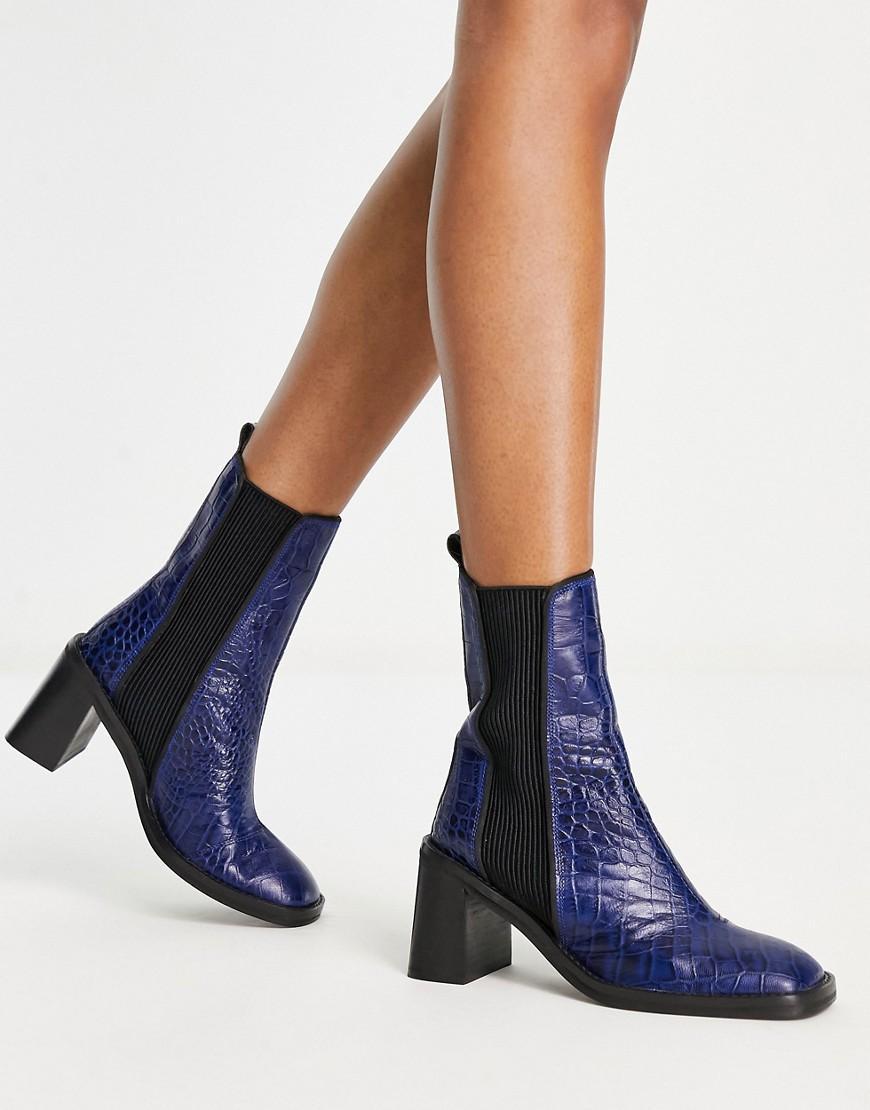 ASOS DESIGN Ratings leather chelsea boots Product Image