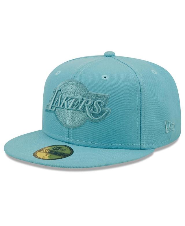 Mens New Era Los Angeles Lakers Color Pack Foam 59FIFTY Fitted Hat Product Image