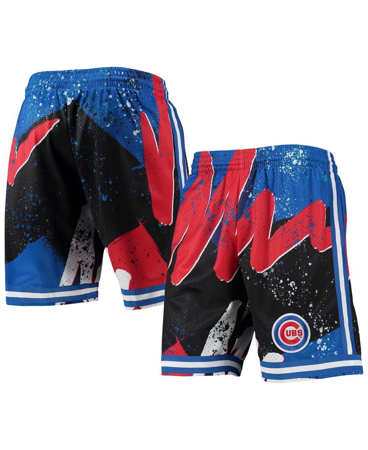 Mens Mitchell & Ness Royal Chicago Cubs Hyper Hoops Shorts Product Image