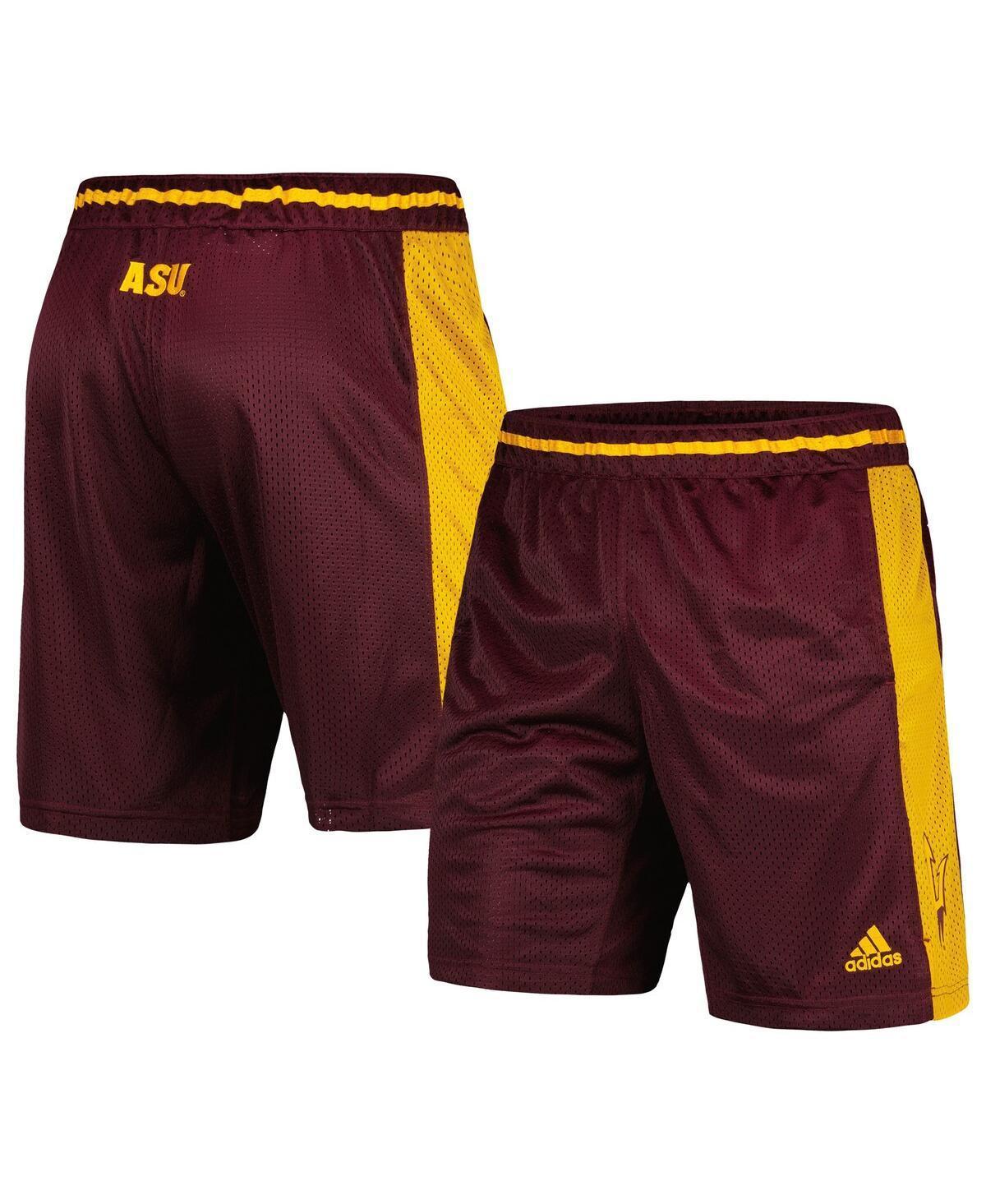 Mens adidas Maroon Arizona State Sun Devils Swingman AEROREADY Basketball Shorts Product Image