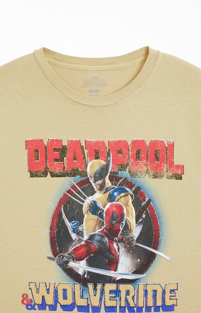 Men's Marvel Deadpool & Wolverine Back 2 Back T-Shirt Product Image