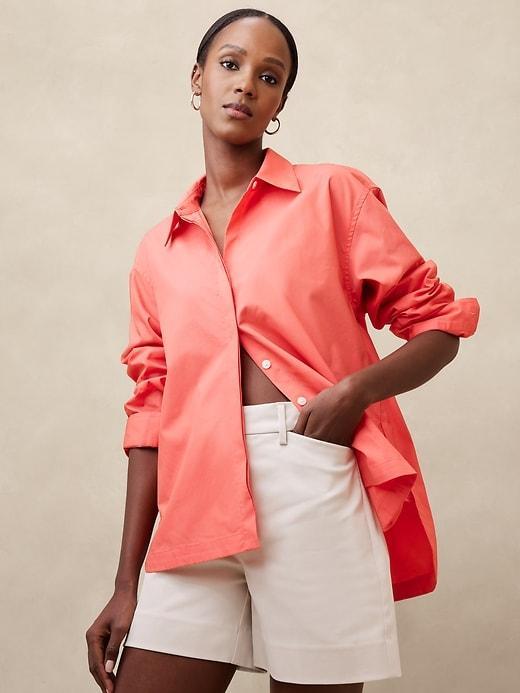 Oversized Cotton Shirt Product Image