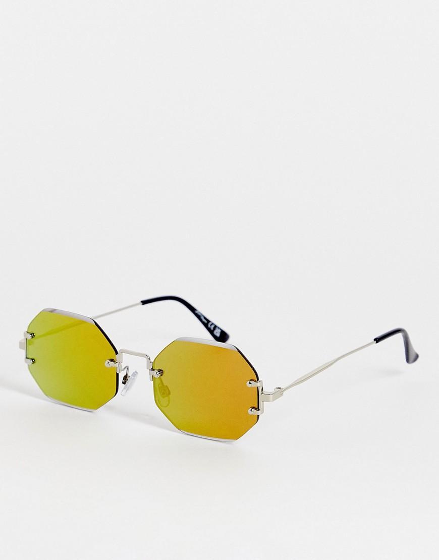 Jeepers Peepers metal hex sunglasses Product Image