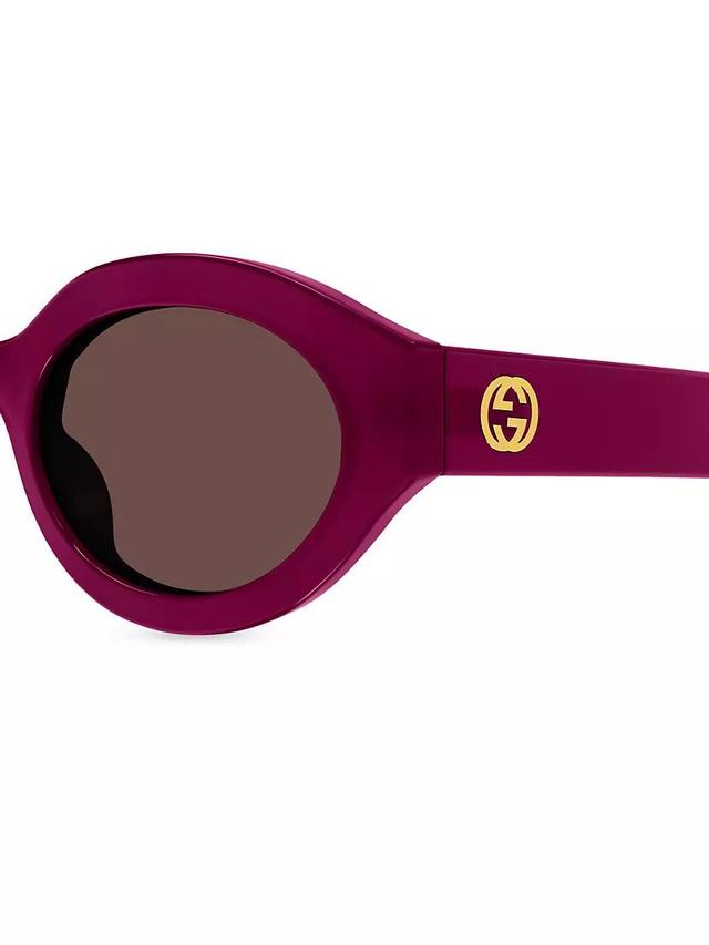 Minimal GG 53MM Oval Sunglasses Product Image