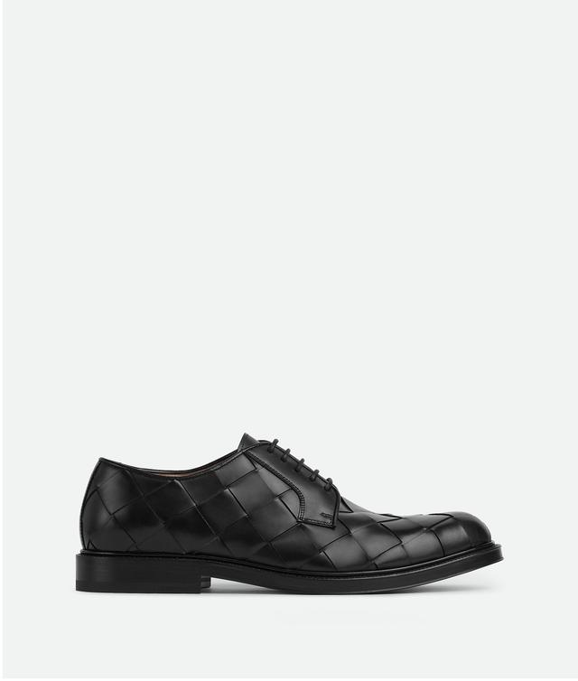 Men's Tie Lace-Up Shoe in Black Product Image