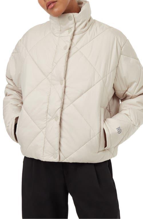 tentree Cloud Shell Water Repellent Short Puffer Jacket Product Image