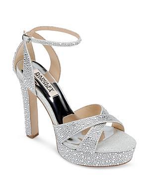 Badgley Mischka Collection Fizzy Ankle Strap Platform Sandal Product Image