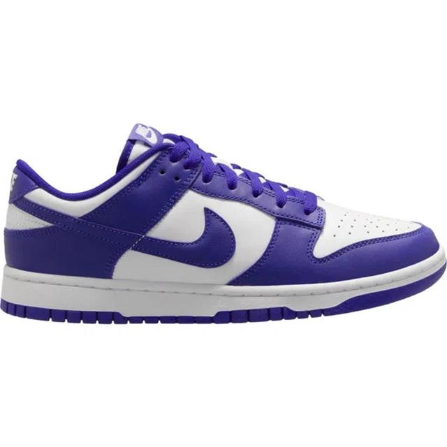 NIKE Dunk Low Retro Sneaker In White/concord/university Red Product Image