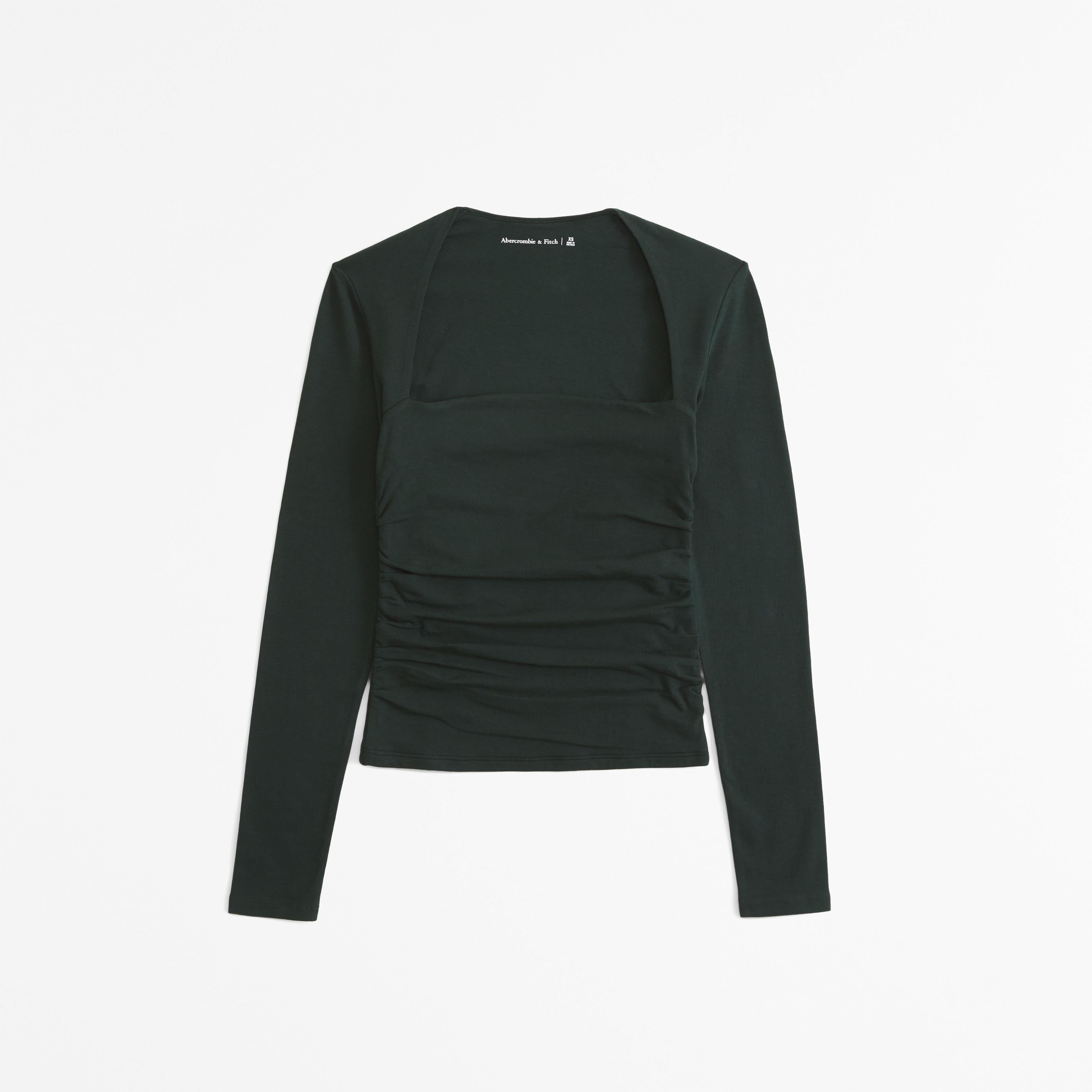 The A&F Ava Long-Sleeve Top Product Image