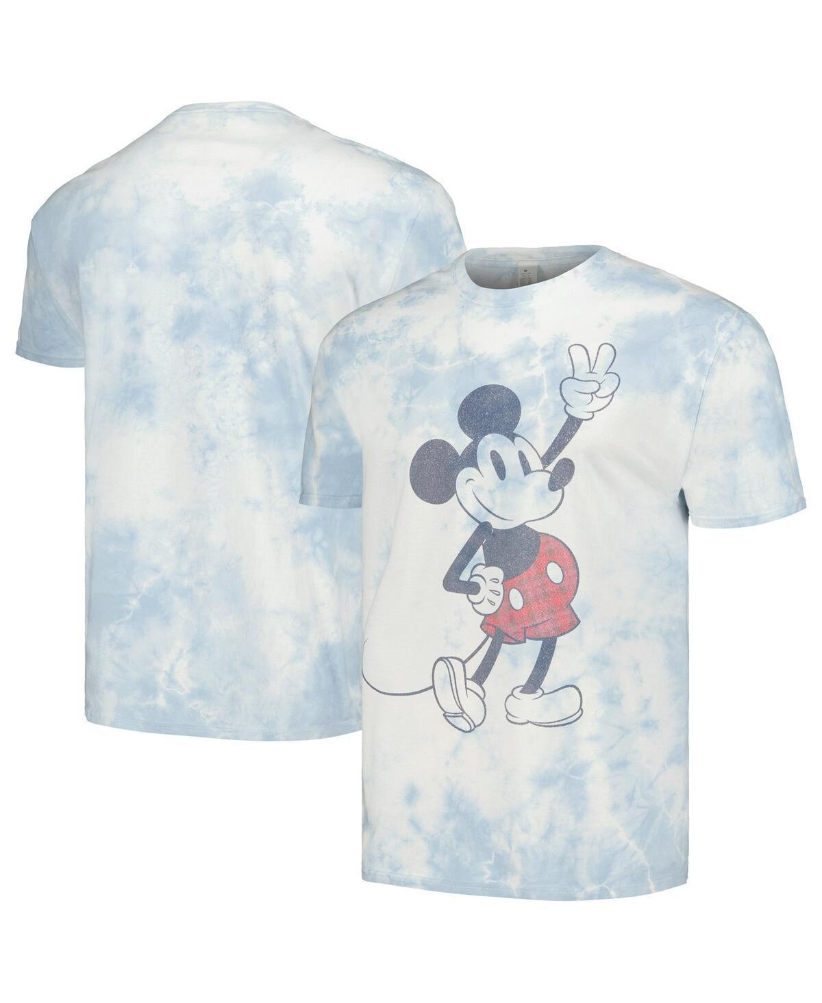 Mens Disney Mickey And Friends Mickey Mouse Plaid Shorts Wash Tee Product Image