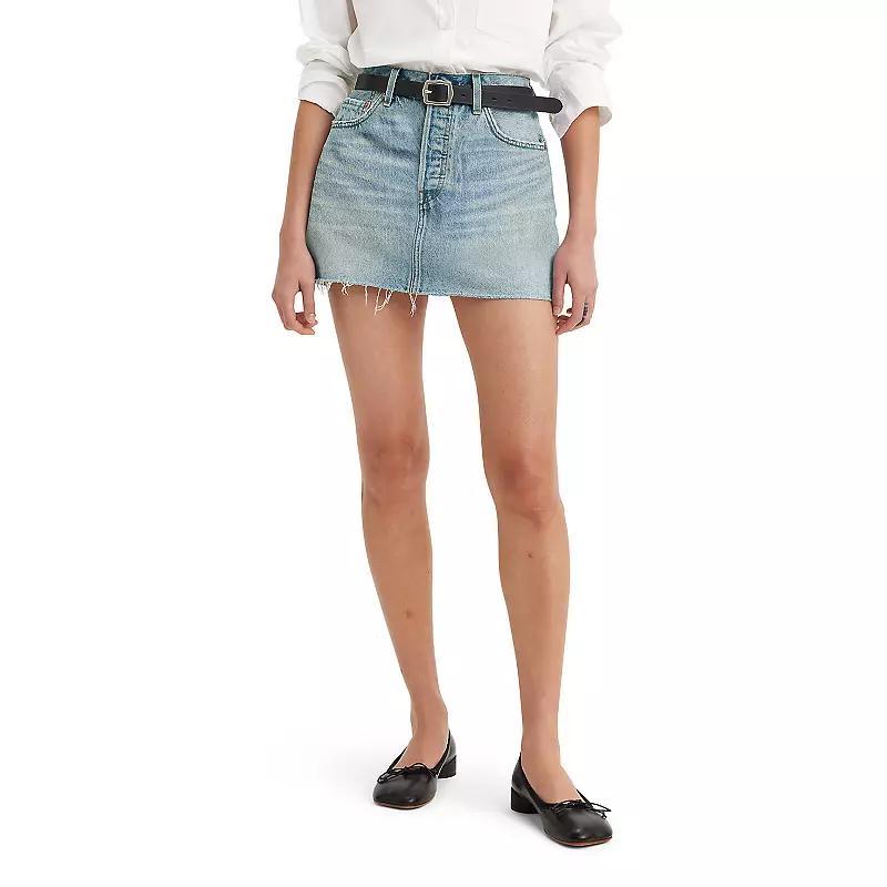 Levis Womens Iconic Mini Skirt - Woven Minutes 30 Product Image