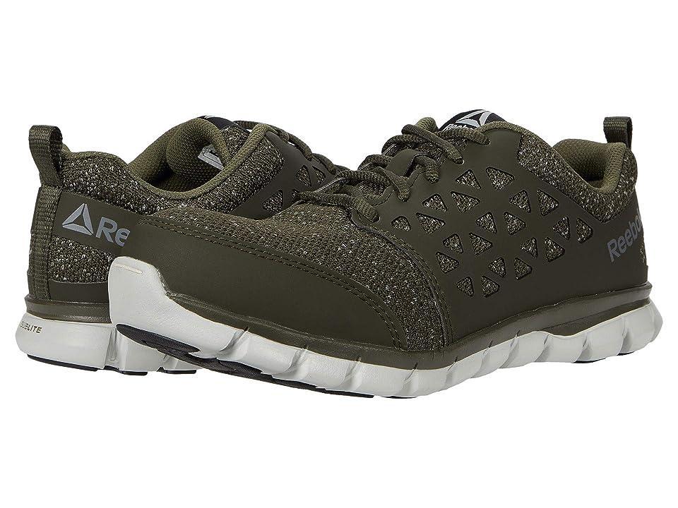 Reebok Work Sublite Cushion Work Comp Toe EH - RB051 (Olive Green) Women's Shoes Product Image