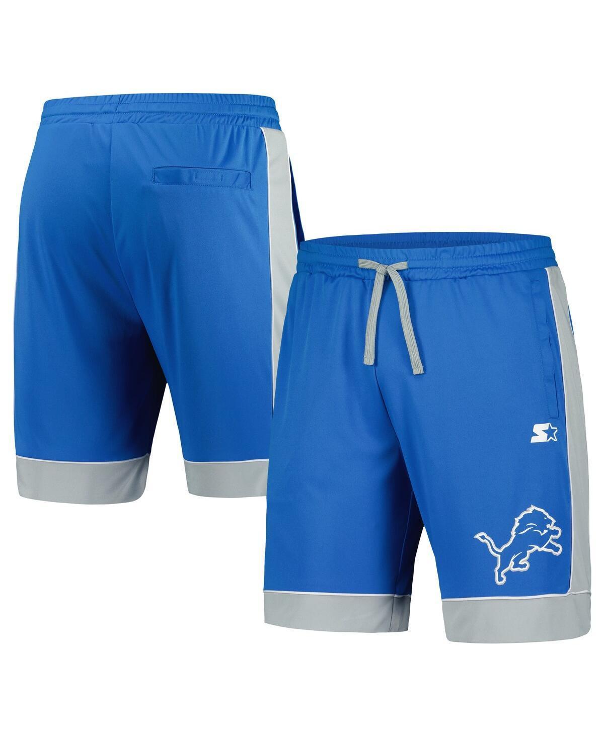 Mens Starter /Silver Detroit Lions Fan Favorite Fashion Shorts Product Image