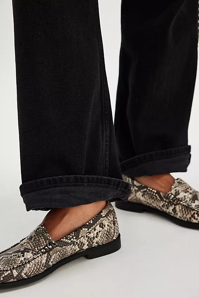 G.H. Bass Whitney Easy Snake Loafers Product Image