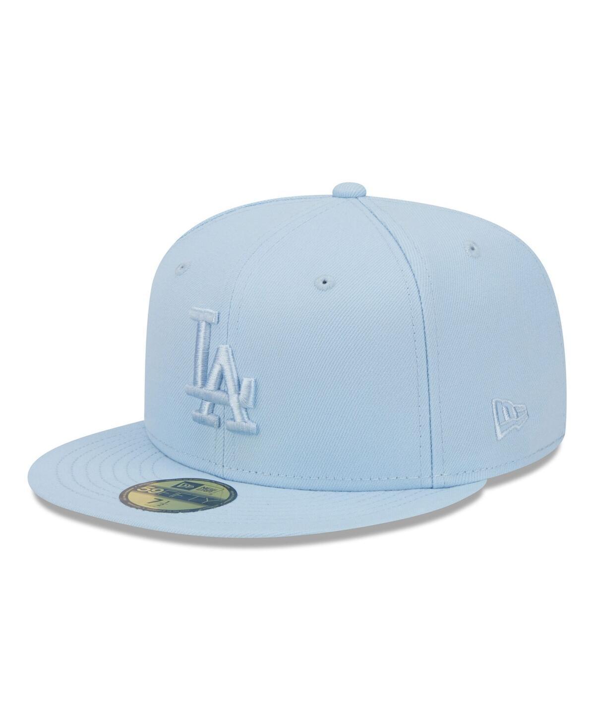 Mens New Era Blue Los Angeles Dodgers Spring Color 59FIFTY Fitted Hat Product Image