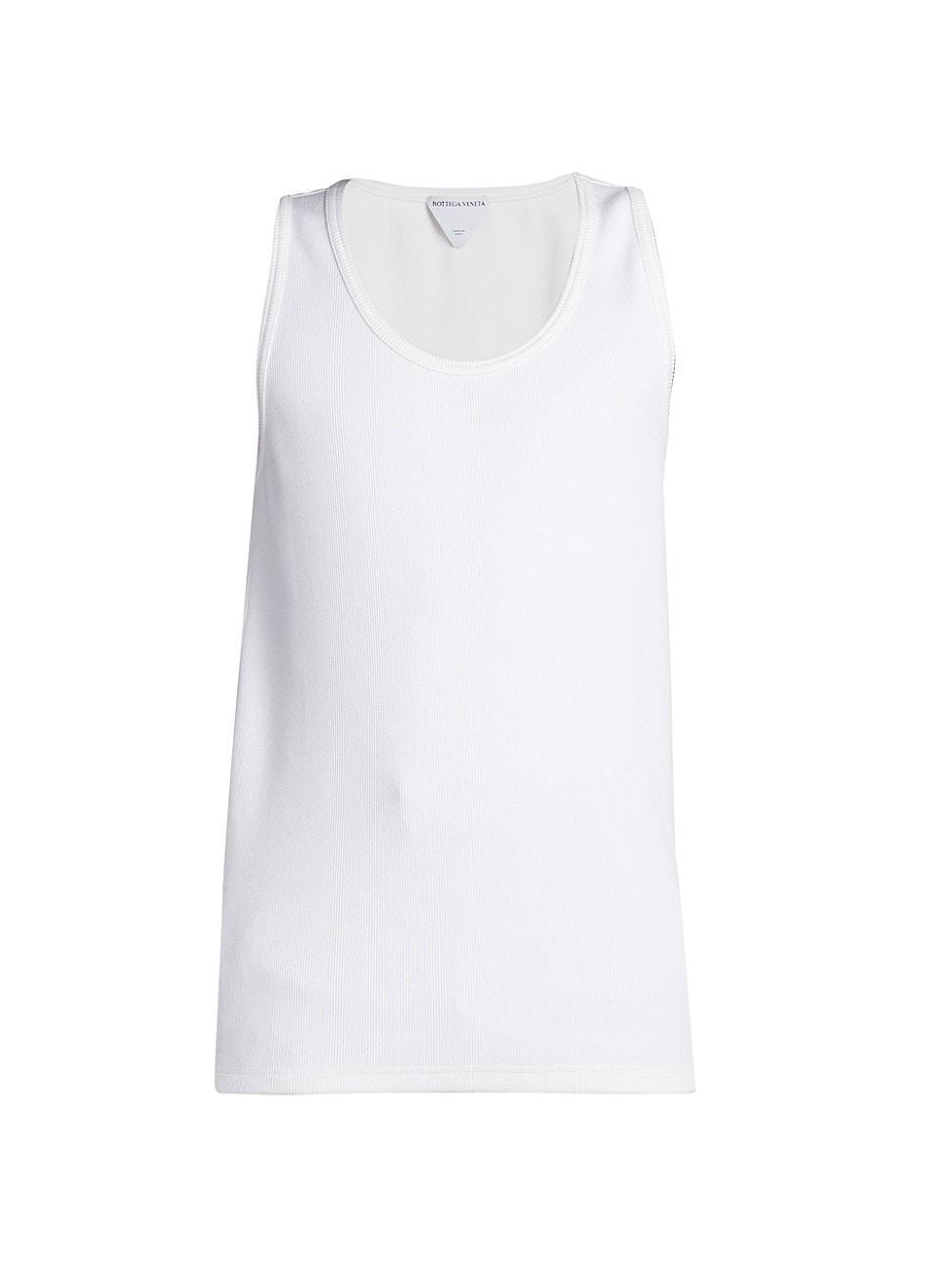 Bottega Veneta Dry Stretch Cotton Rib Tank Top Product Image