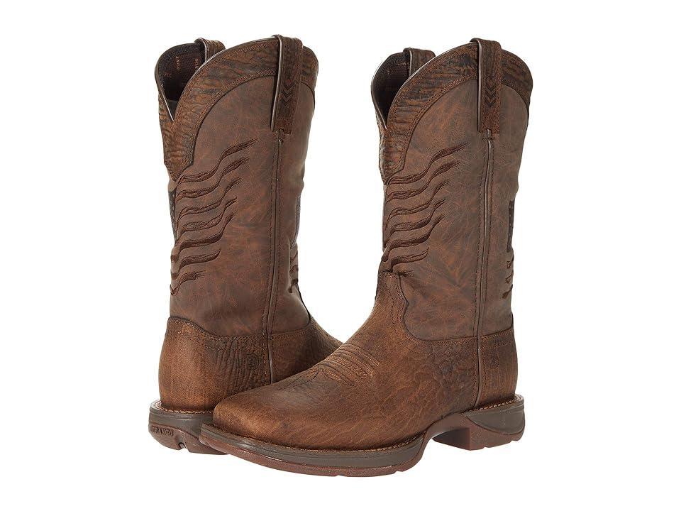 Durango Rebel 12 Flag (Acorn) Cowboy Boots Product Image