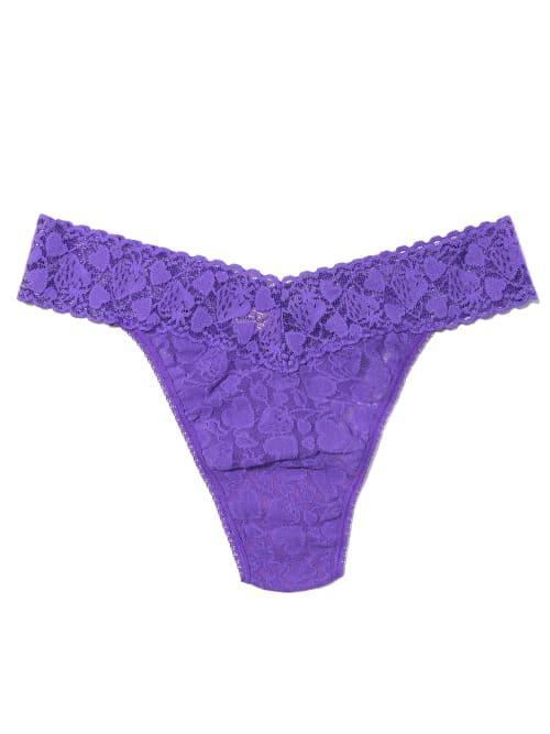 Hanky Panky Berry in Love Original Thong (Raw Amethyst ) Women's Underwear Product Image