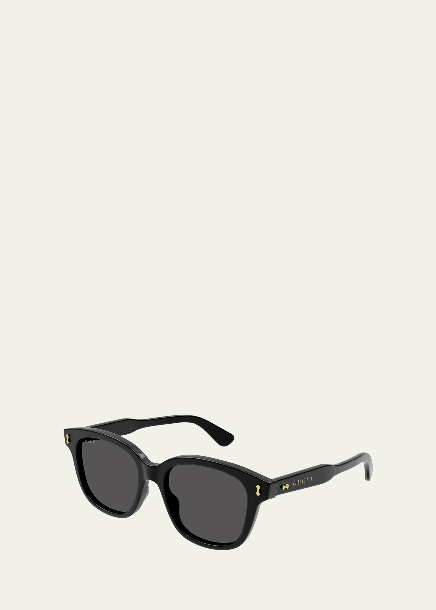 Mens Temple Logo Rectangle Sunglasses Product Image