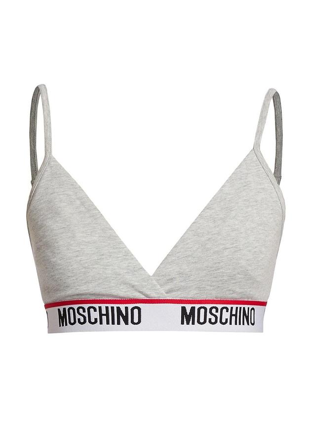 Womens Core Logo Band Triangle Bralette Product Image