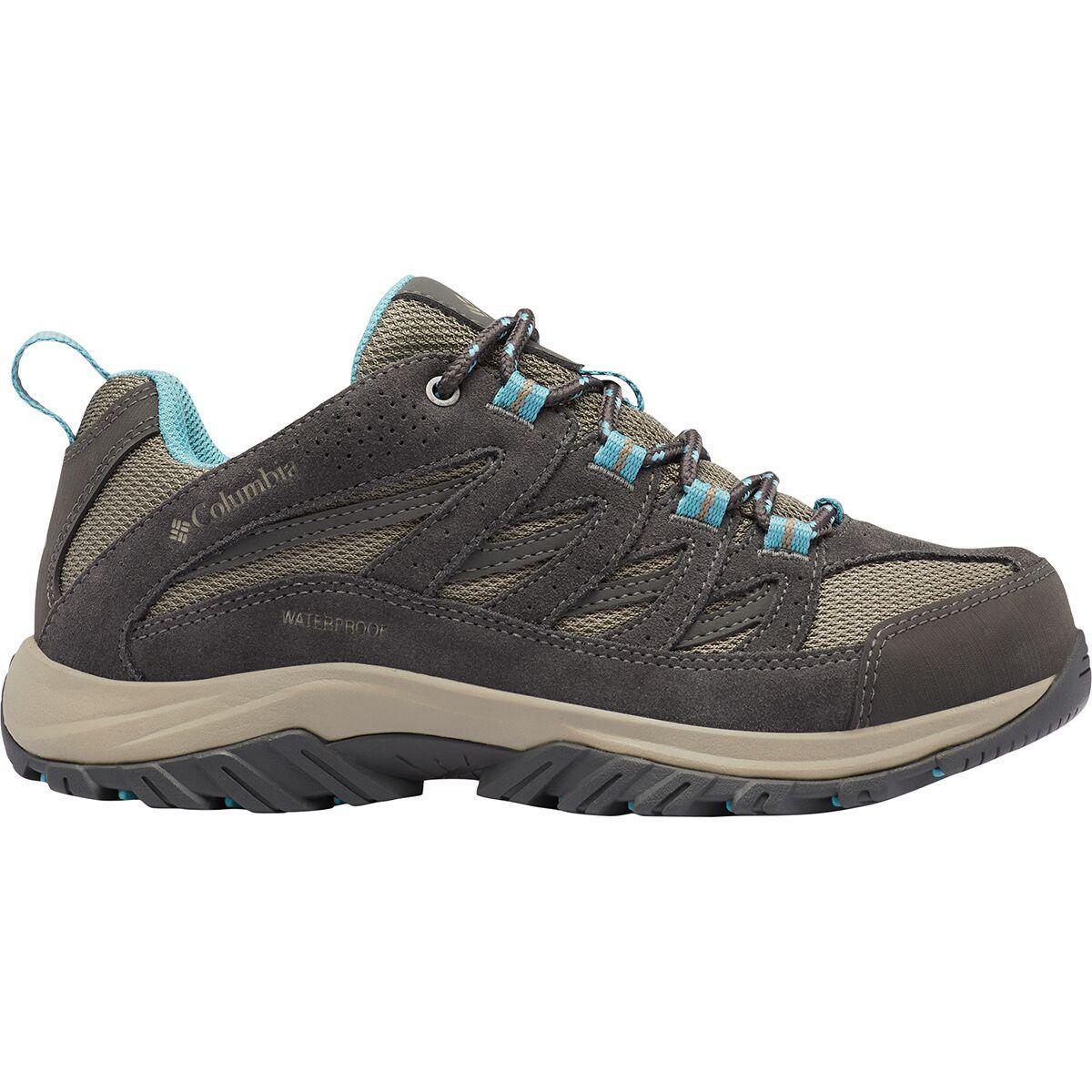 Columbia Womens Crestwood Waterproof Shoe Green Product Image