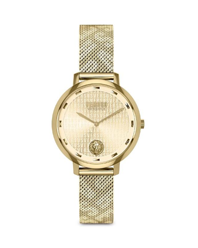 Versus by Versace Womens La Villette Gold-tone Stainless Steel Bracelet Watch 36mm Product Image